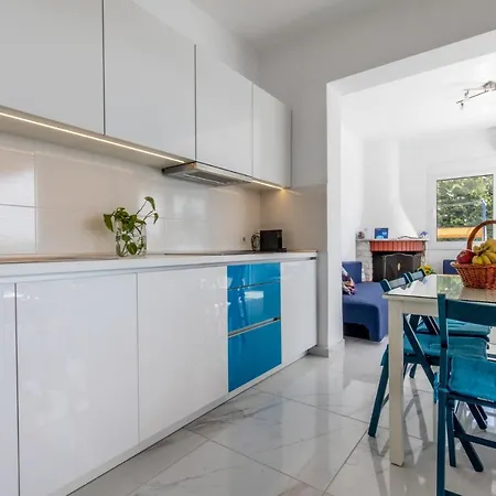 Villa White Blue *