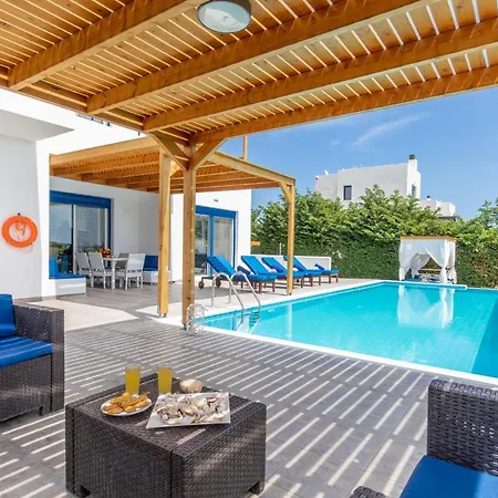 וילה White Blue *